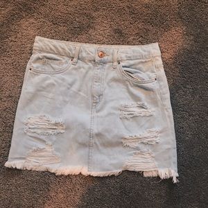 jean skirt